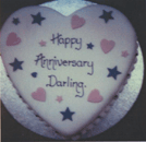 Celebration anniversary cake - WA4