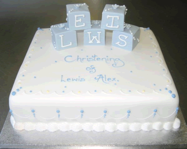 Christening cake - Wch4